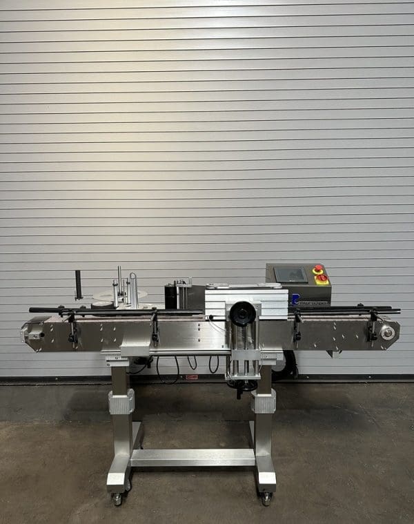 Pack Leader PL501 Inline Wrap Around Bottle Labeler, Serial #00183PL50100010809