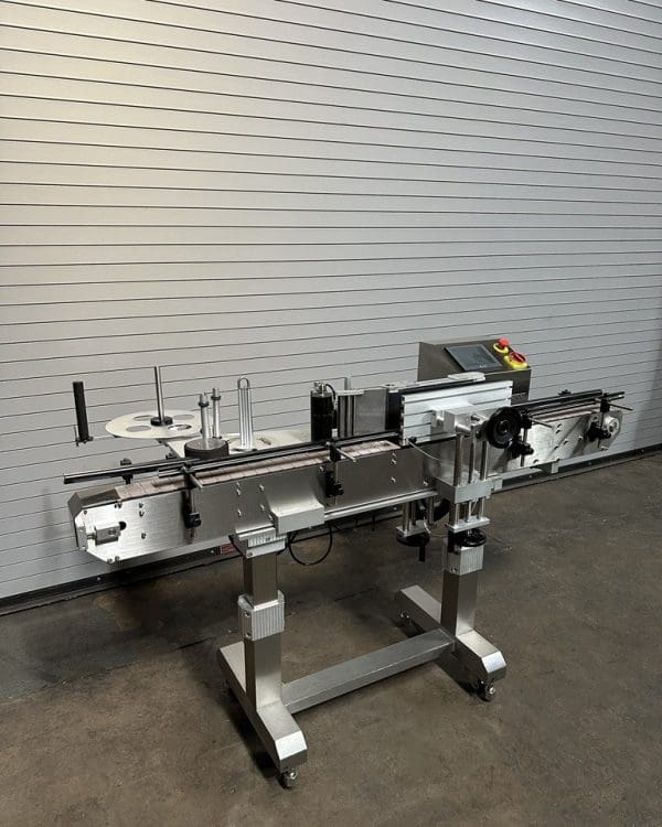 Pack Leader PL501 Inline Wrap Around Bottle Labeler, Serial #00183PL50100010809