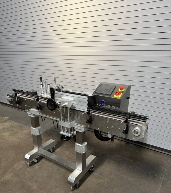 Pack Leader PL501 Inline Wrap Around Bottle Labeler, Serial #00183PL50100010809