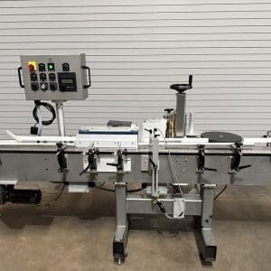 Universal Inline Wrap Bottle Labeler, Serial #R320-08C-2173L