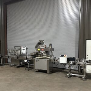 Complete 8 Valve GALLON Liquid Bottle Filling Line