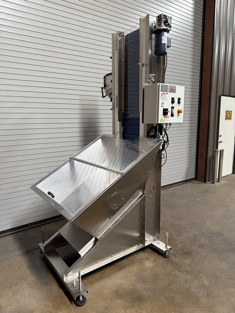2024 EPAK STAINLESS BULK CAP FEEDER ELEVATOR SORTER