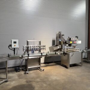 Complete 12 Valve Bottling Line