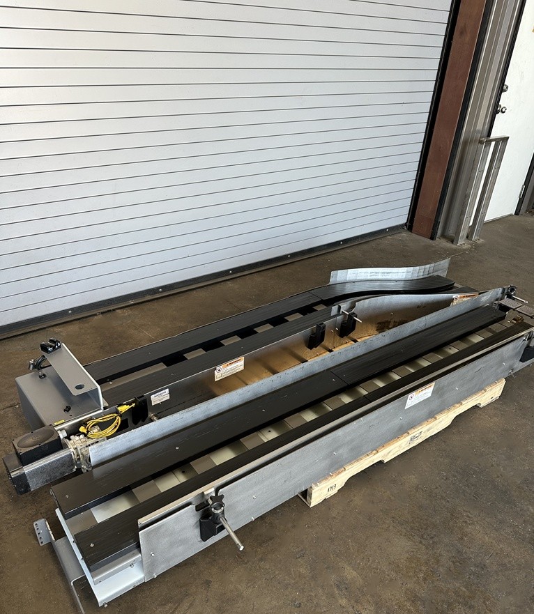 Conveyor 10in x 16' Stainless Case Tray Bottle Conveyor, Serial #27656