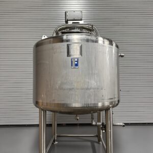 FELDMEIER 500 Gallon 316L Stainless Jacketed Processor Mix Tank, Serial #1510258