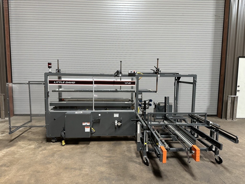 LITTLE DAVID LOVESHAW CF50T CASE ERECTOR WITH BOTTOM TAPER