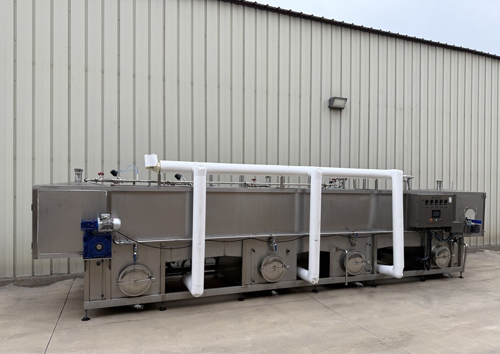 5′ x 22′ Long Stainless Pasteurizer Tunnel