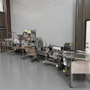 Complete 12 Valve Bottling Line