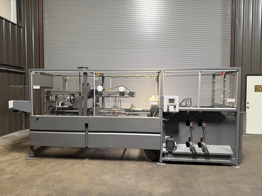 PEARSON CE35 AUTOMATIC CASE ERECTOR WITH BOTTOM TAPER