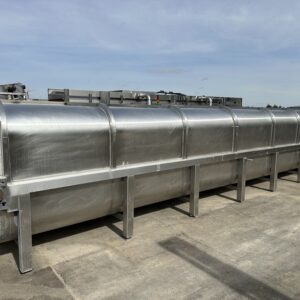 Pro Engineering 8' x 30' Stainless Bottle Warmer Cooling Tunnel
