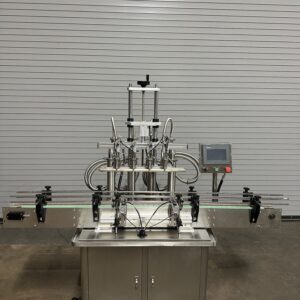 Inline 4 Head Piston Bottle Filler
