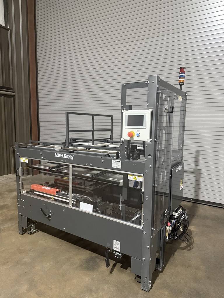 Loveshaw Little David CF25 Automatic Case Erector, Serial #491272025T60-IT