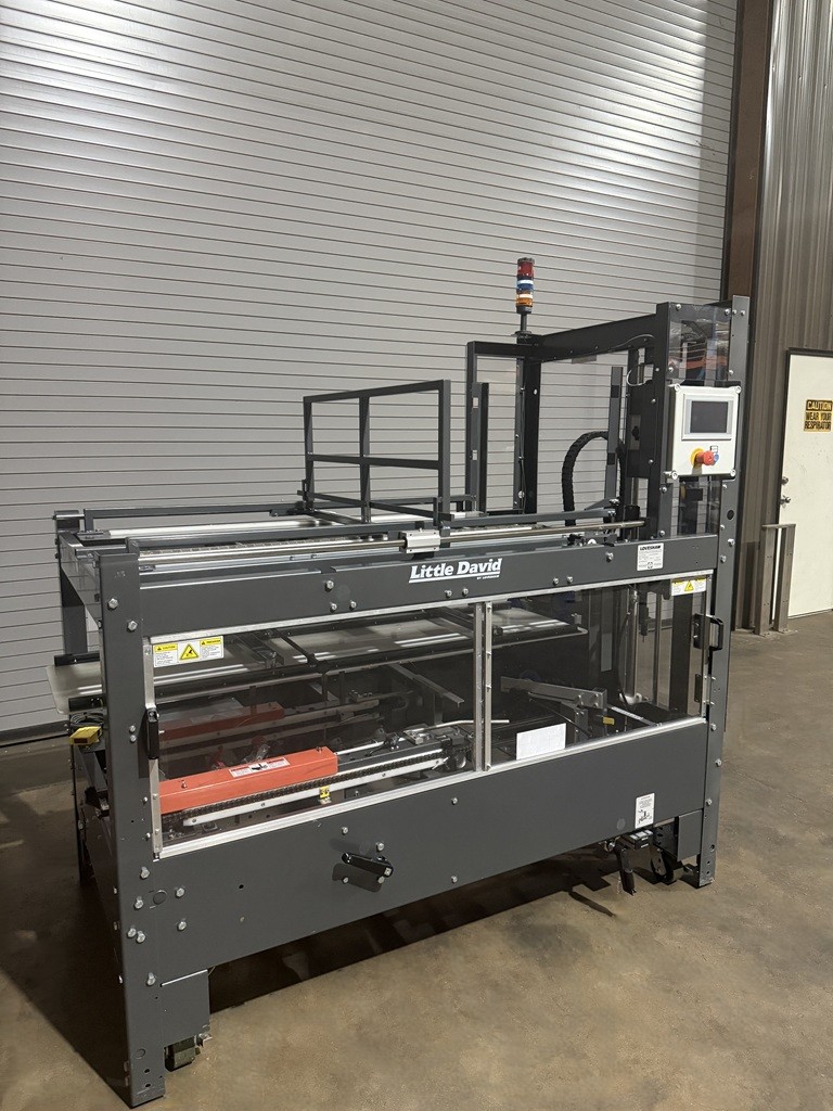 Loveshaw Little David CF25 Automatic Case Erector, Serial #491272025T60-IT