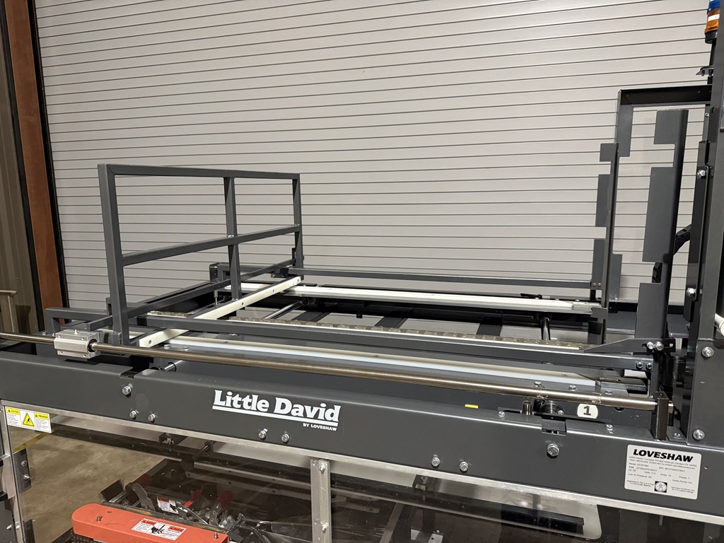 Loveshaw Little David CF25 Automatic Case Erector, Serial #491272025T60-IT