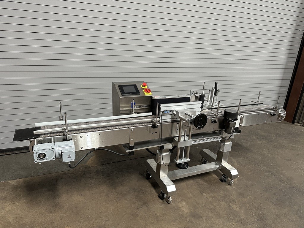 Pack Leader PL11 Inline Bottle Labeler, Serial #001125PL1100010808