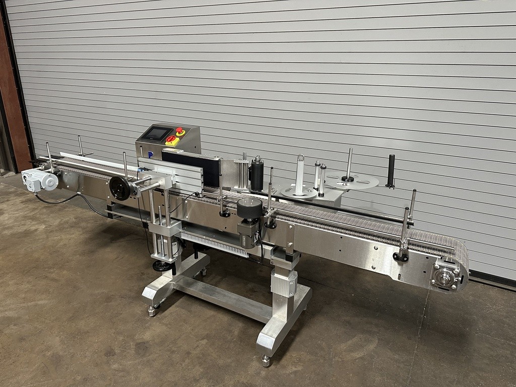 Pack Leader PL11 Inline Bottle Labeler, Serial #001125PL1100010808
