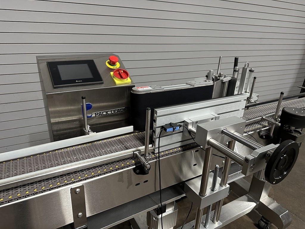 Pack Leader PL11 Inline Bottle Labeler, Serial #001125PL1100010808