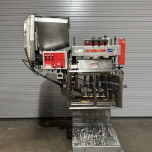 Pack West A200 Inline 8 Quill Bottle Capper, Serial #C-8-AC-LC-LR-FEP-SS-01