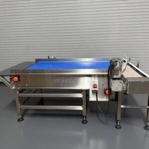 STORCAN Conveyor Systems 4' x 6' Long Stainless Pack Off Conveyor
