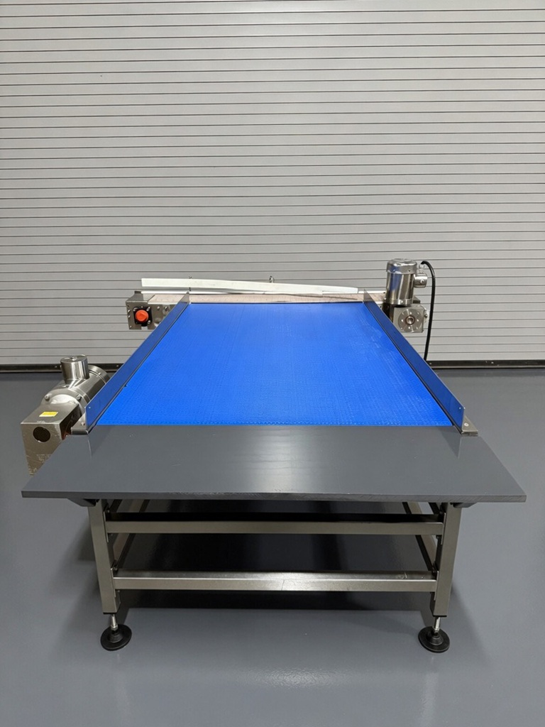 STORCAN Conveyor Systems 4' x 6' Long Stainless Pack Off Conveyor