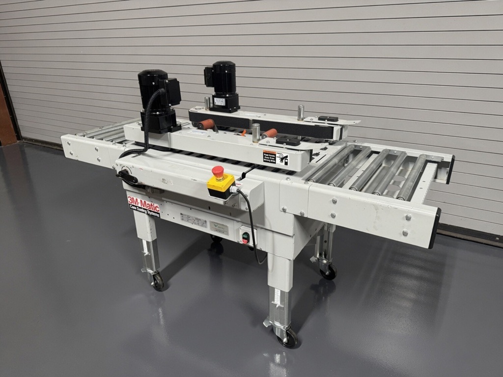 3M 800AB Side Belt Adjustable Bottom Case Sealer, Serial #50327