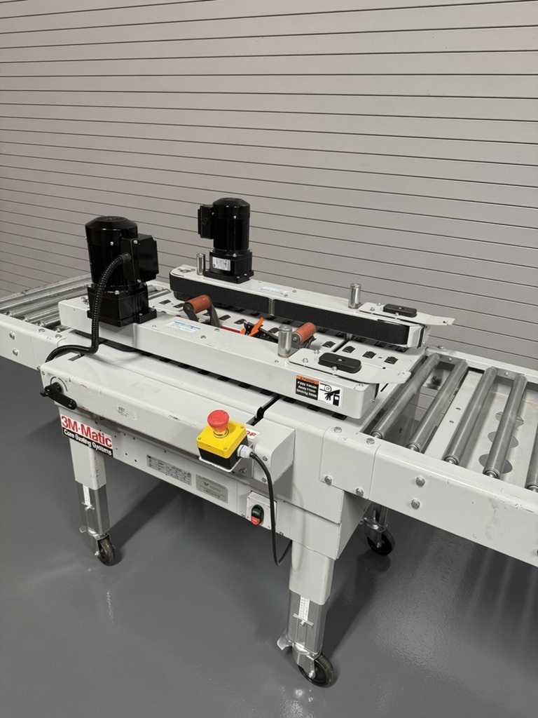 3M 800AB Side Belt Adjustable Bottom Case Sealer, Serial #50327
