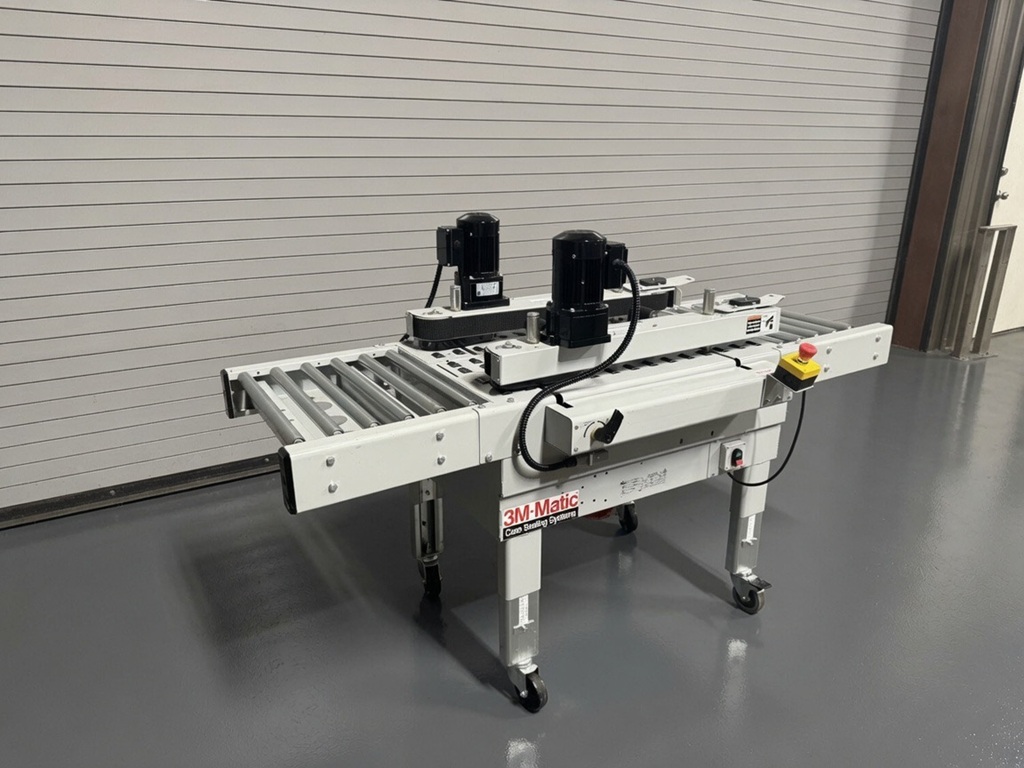 3M 800AB Side Belt Adjustable Bottom Case Sealer, Serial #50328