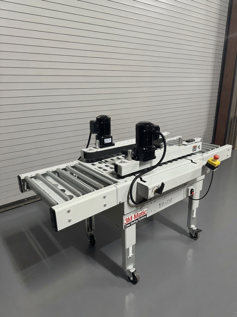 3M 800AB Side Belt Adjustable Bottom Case Sealer, Serial #50328