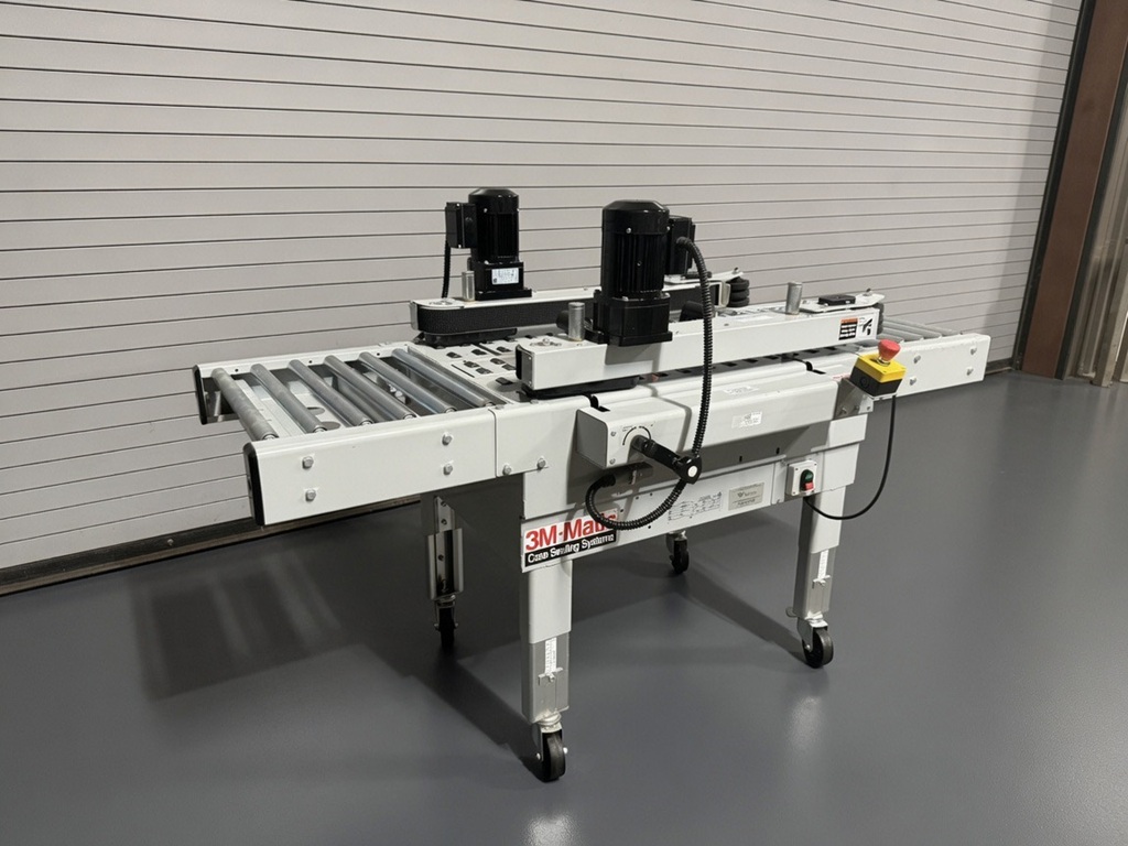 3M 800AB Side Belt Adjustable Bottom Case Sealer, Serial #50348