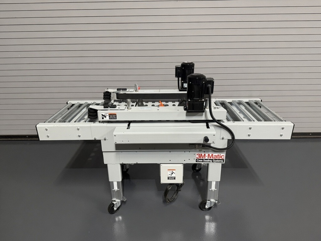 3M 800AB Side Belt Adjustable Bottom Case Sealer, Serial #50348