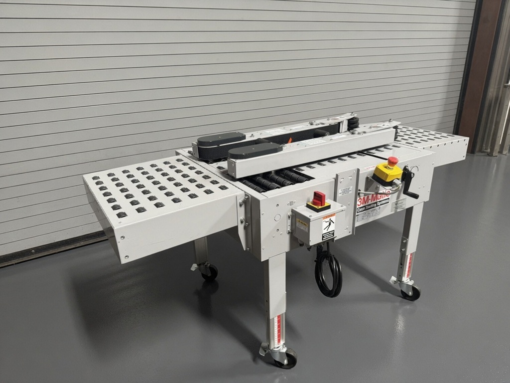3M A80 Side Belt Adjustable Bottom Case Sealer, Serial #50075