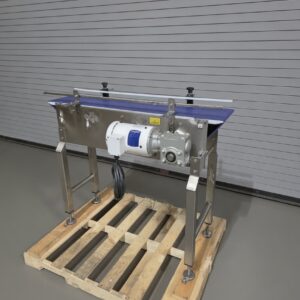 Nercon 10 x 4' Long Stainless Bottle Conveyor