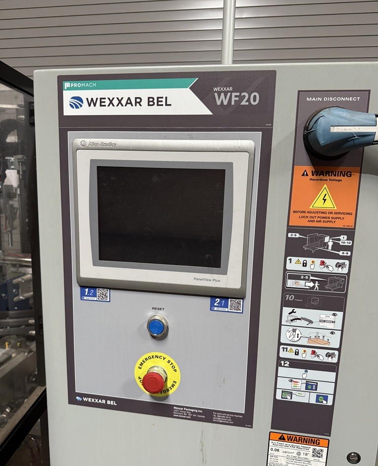 Wexxar WF-20T Automatic Case Erector with Bottom Taper, Serial #6533