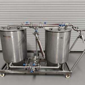 Brew-Bev Twin Tank CIP System, Serial #P16550