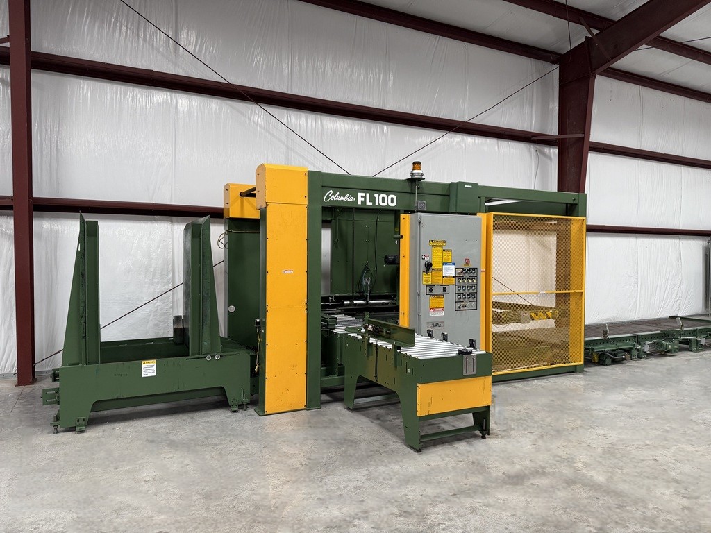 COLUMBIA FL100 AUTOMATIC LOW LEVEL CASE PALLETIZER