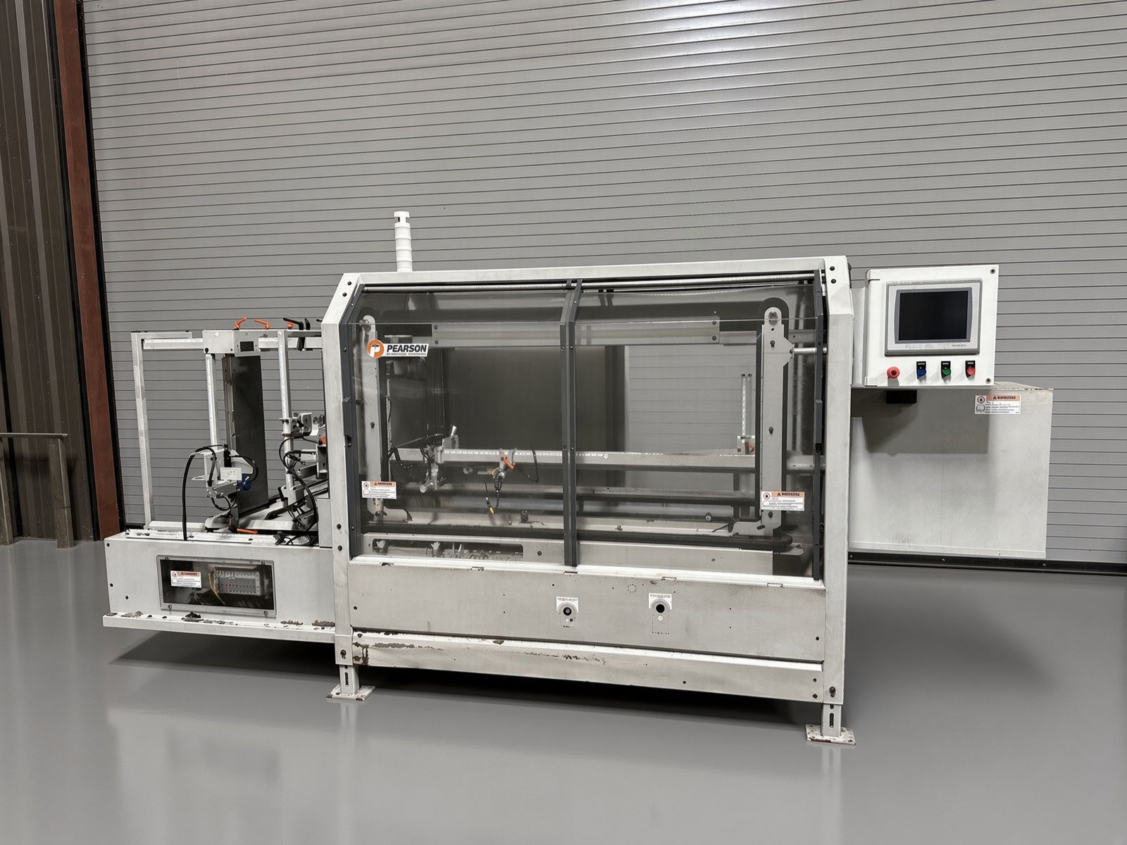 2021 PEARSON CE25 AUTOMATIC CASE ERECTOR WITH BOTTOM TAPER