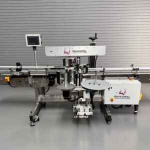 Quadrel Moduline Front and Back Pressure Sensitive Labeler, Serial #80914-01-02