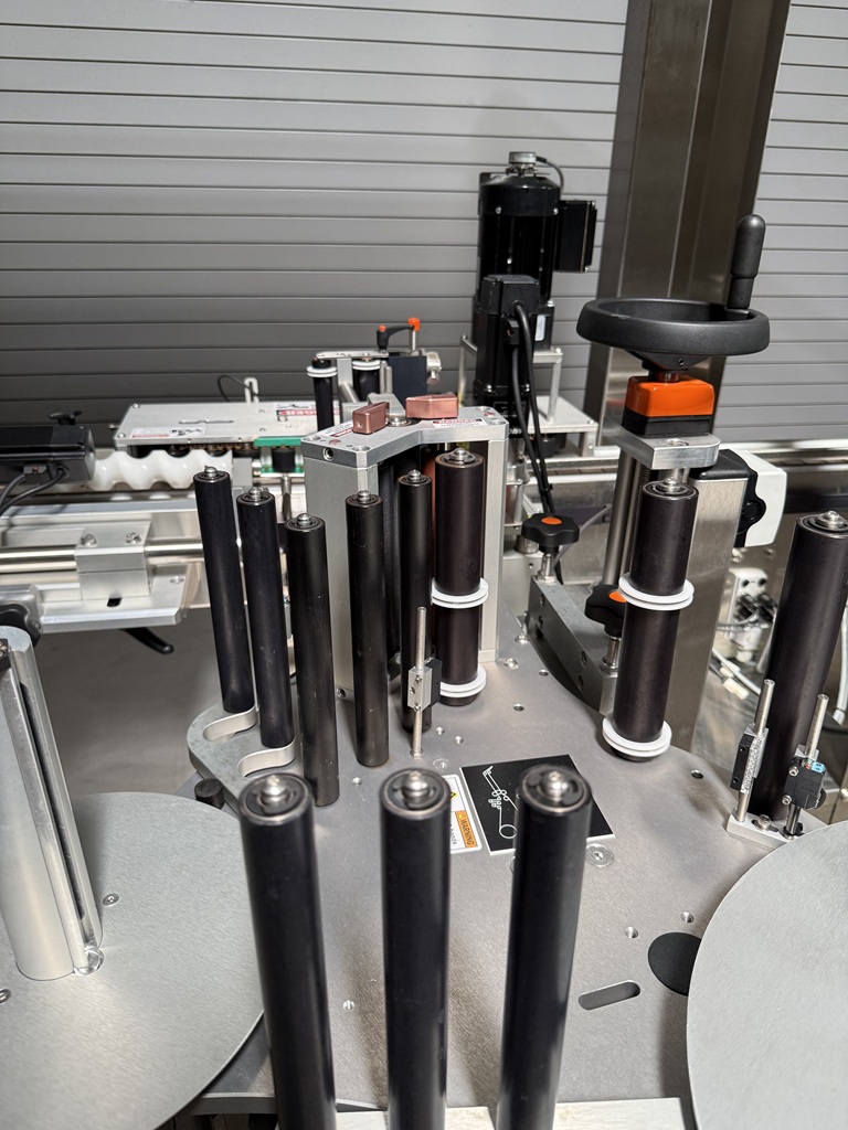 Quadrel ProLine Q160 High Speed Inline Wrap Labeler, Serial #83103-02