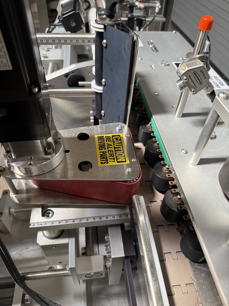 Quadrel ProLine Q160 High Speed Inline Wrap Labeler, Serial #83103-02