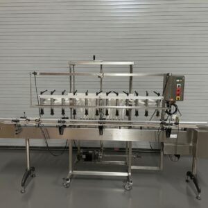 Speedway 12 Valve Inline Bottle Filler, Serial #083993