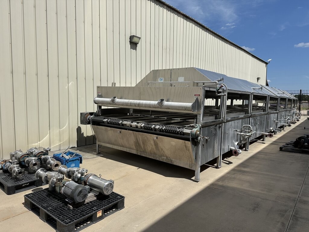 I&H 10' x 60' Stainless Cooling Tunnel