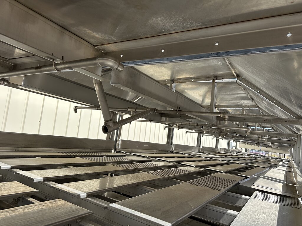 I&H 10' x 60' Stainless Cooling Tunnel