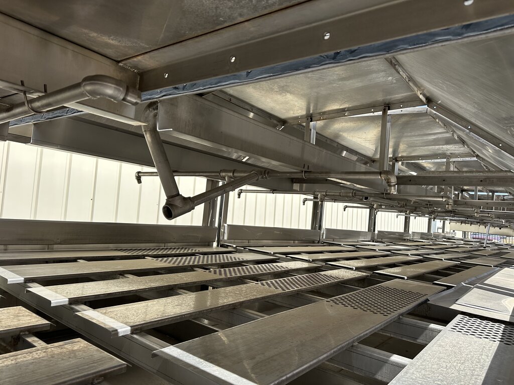 I&H 10' x 60' Stainless Cooling Tunnel