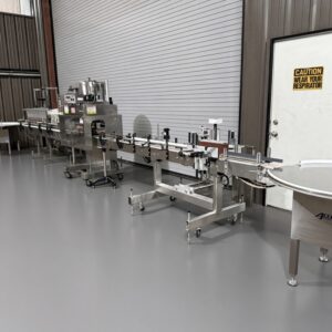 Complete 16 Valve Liquid Bottle Filing Line